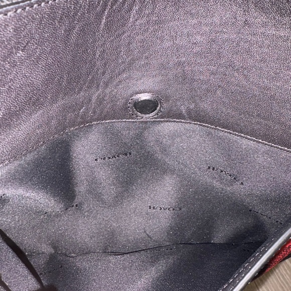 Coach buffalo plaid shoulder bag and wristlet - Picture 4 of 15